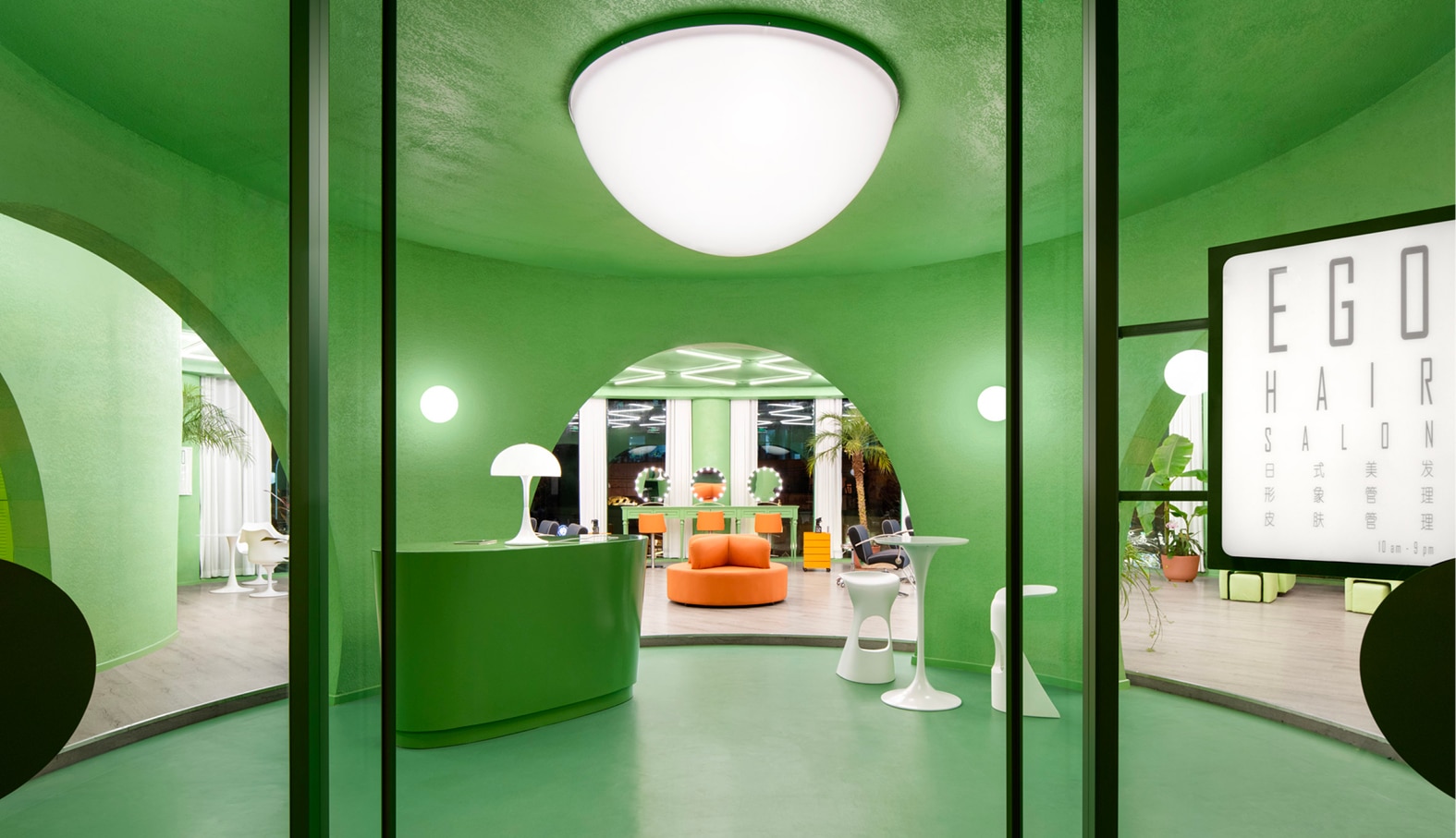 Ego Hair Salon par IS Architecture and Design à Beijing © Shawn Koh