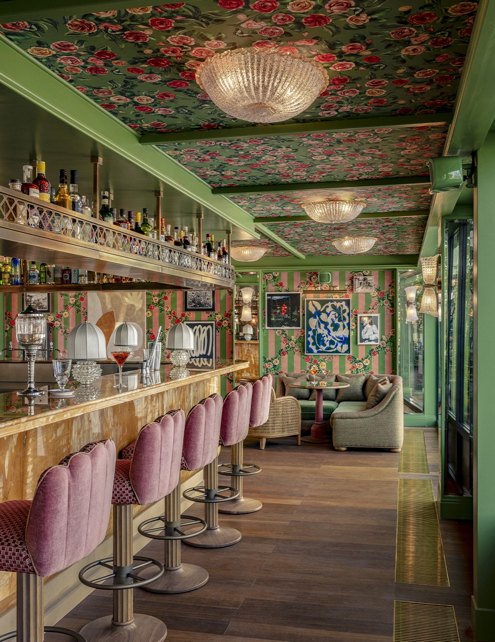 Hôtel La Fantaisie par Martin Brudnizki, Paris © Jérome Galland