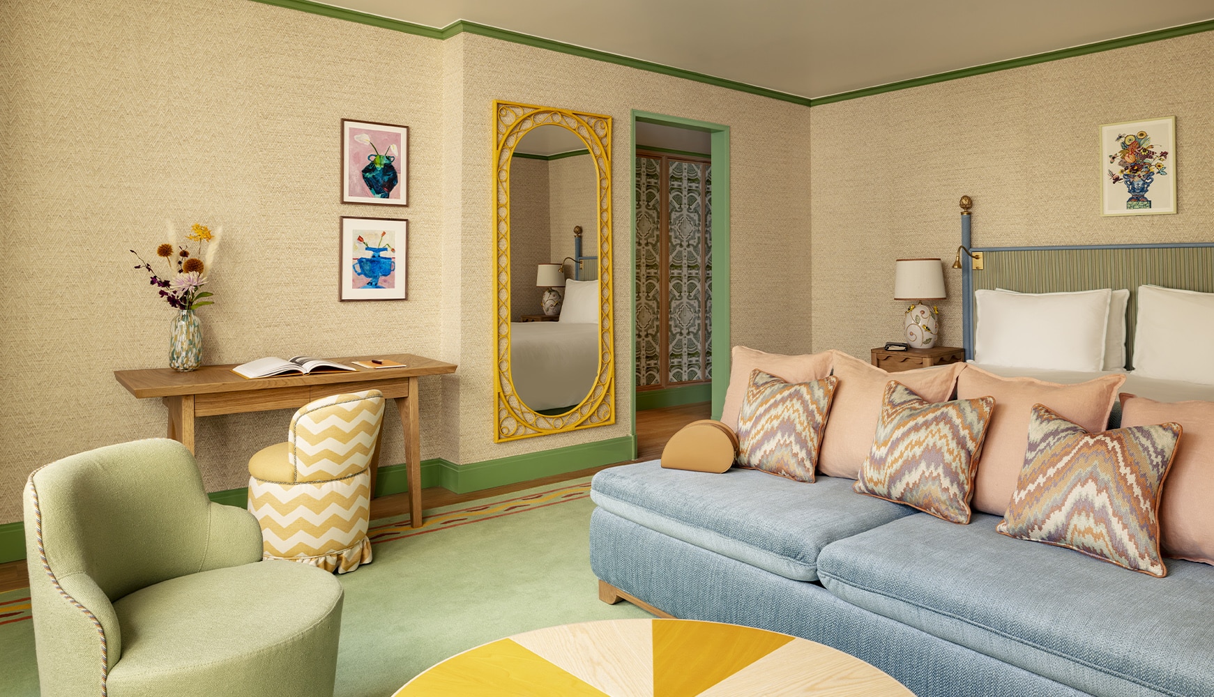 Hôtel La Fantaisie par Martin Brudnizki, Paris © Jérome Galland
